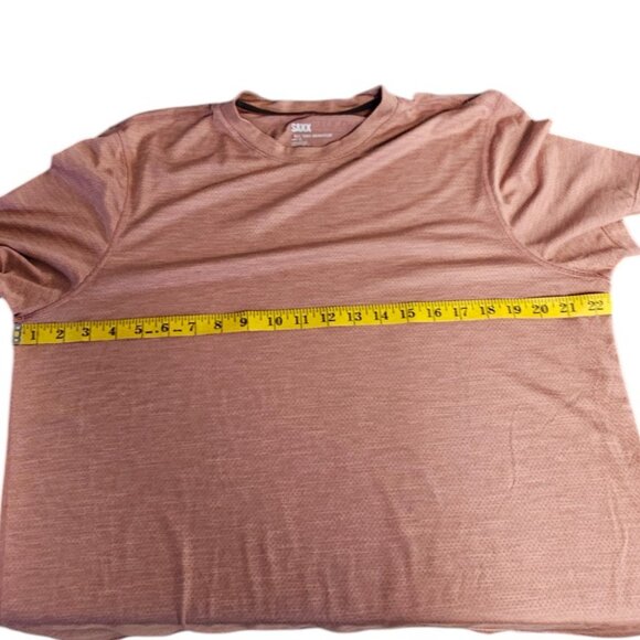 SAXX Mens Aerator UPF 25 Short Sleeve Crew Neck T-Shirt, Lightweight,Size Large - Picture 5 of 7